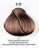 9.32 - 360™ permanent haircolor 100 ml - Золотистый фиолетовый блондин краситель для волос 100 мл