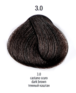 3.0 - 360™ permanent haircolor 100 ml - Темный каштан краситель для волос 100 мл, Италия