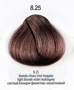8.25 - 360™ permanent haircolor 100 ml - Светло-русый фиолетово-махагоновый краситель 100мл, Италия