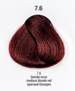 7.6 - 360™ permanent haircolor 100 ml - Русый красный интенсив краситель для волос 100 мл, Италия