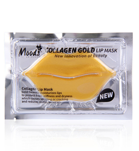 Коллагеновая маска для губ Moods Золото, 1 шт