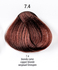 7.4 - 360™ permanent haircolor 100 ml - Русый медный краситель для волос 100 мл, Италия