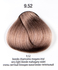 9.52 - 360™ permanent haircolor 100 ml - Блондин махагон фиолетовый краситель для волос 100 мл