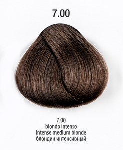 7.00 - 360™ permanent haircolor 100 ml - Русый интенсивный краситель для волос 100 мл, Италия