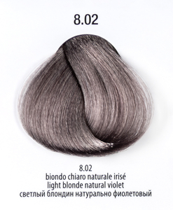 8.02 - 360™ permanent haircolor 100 ml - Светлый блондин натуральный фиолетовый краситель
