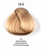 10.0 - 360™ permanent haircolor 100 ml - Платиновый блондин краситель для волос 100 мл, Италия