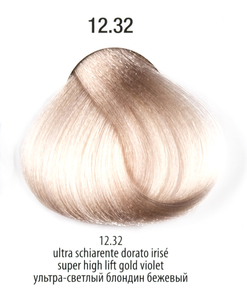 12.32 - 360™ permanent haircolor 100 ml - Ультра осветляющий бежевый краситель для во 100 мл, Италия