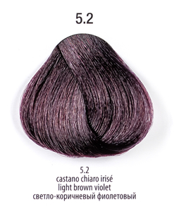 5.2 - 360™ permanent haircolor 100 ml - Светлый шатен фиолетовый краситель для волос 100 мл, Италия