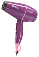 9610 MS Фен для волос с диффузором, ионик/керамик, Турбо, 2000 Вт (фиолетовый)