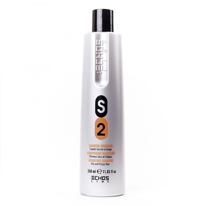 S2 DRY&FRIZZY HAIR SHAMPOO 350 ml - Шампунь для сухих и вьющихся волос с молоч.протеинами 350 мл