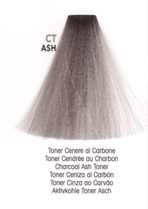 CHARCOAL COLOR TONER ASH Пепельный тонер на основе угля с эффектом «СЕДОЙ БЛОНД» 