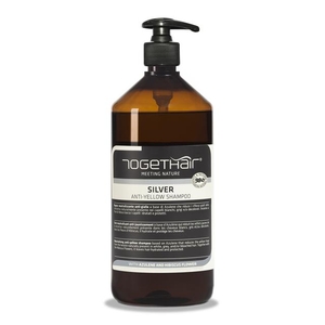 Шампунь против желтизны осветленных и седых волос 1000мл, Италия/Togethair SILVER Shampoo anti-yellow